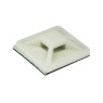 GBC 18.8430.00 - Adhesive Base for Cable Ties 19x19x4.6mm 10 pcs Cable ties Onetrade